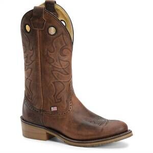 NEW DOUBLE-H BOOTS men's kilgore 12 work western boots in domestic